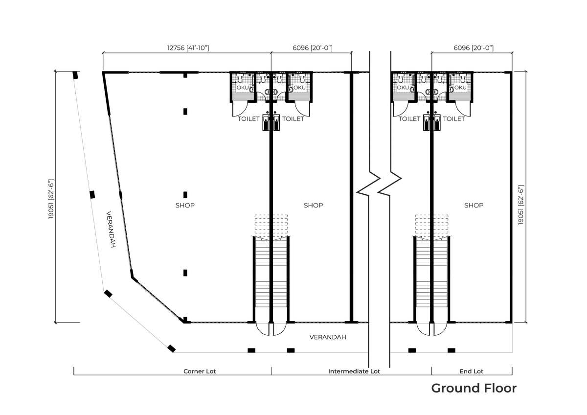Ground Floor – Lot 1–14